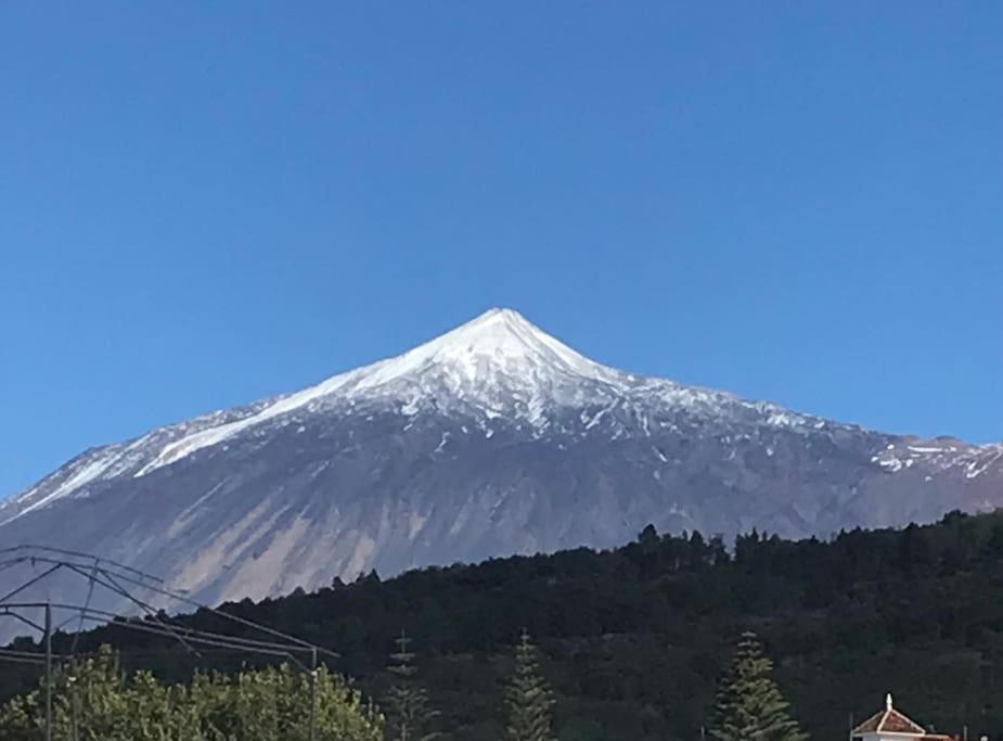 Casa Mara Casa Rural Con Terraza, Barbacoa Y Vistas Al Teide El Tanque Kültér fotó