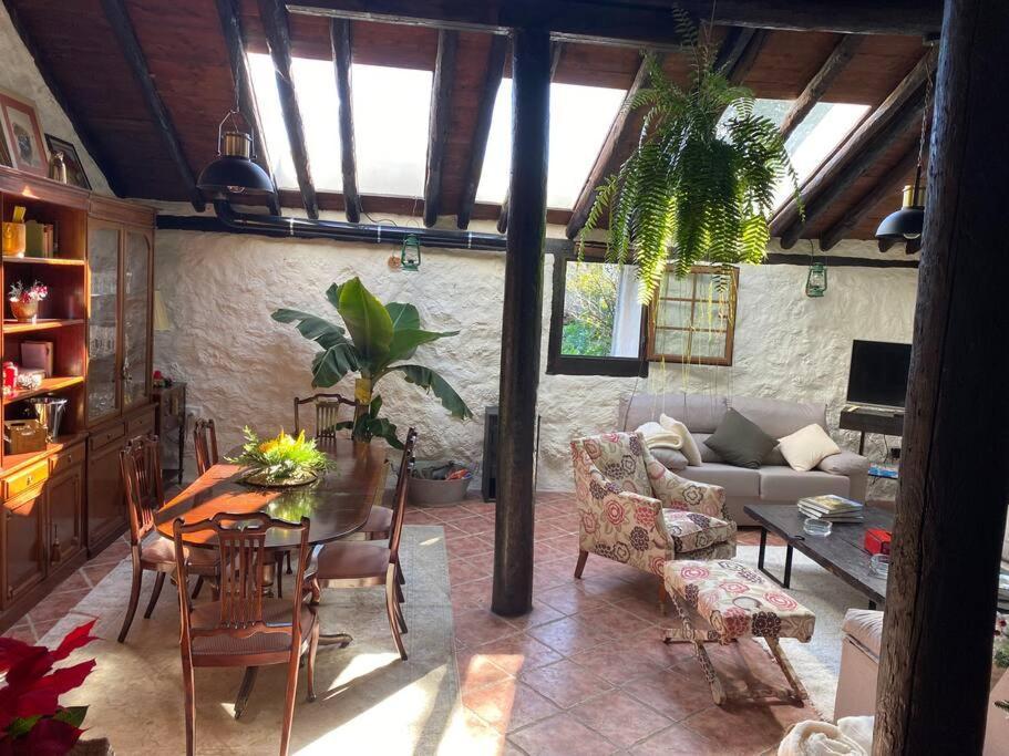 Casa Mara Casa Rural Con Terraza, Barbacoa Y Vistas Al Teide El Tanque Kültér fotó