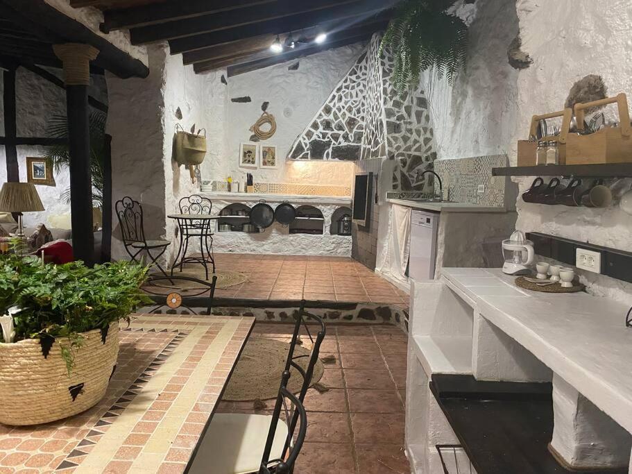 Casa Mara Casa Rural Con Terraza, Barbacoa Y Vistas Al Teide El Tanque Kültér fotó