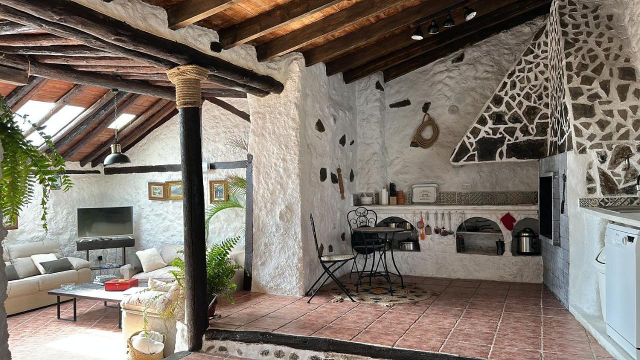 Casa Mara Casa Rural Con Terraza, Barbacoa Y Vistas Al Teide El Tanque Kültér fotó