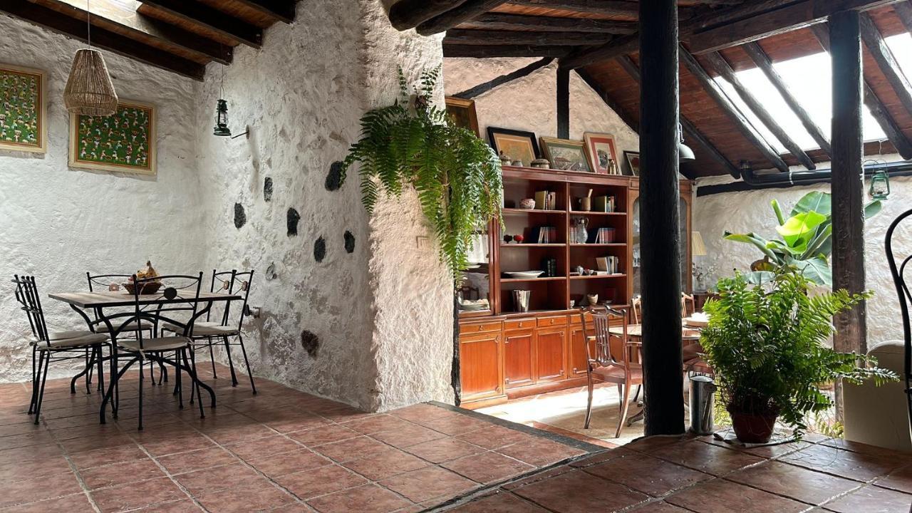 Casa Mara Casa Rural Con Terraza, Barbacoa Y Vistas Al Teide El Tanque Kültér fotó