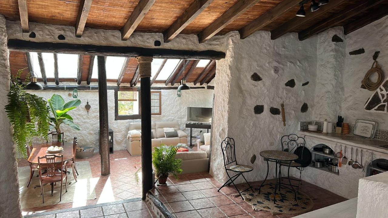 Casa Mara Casa Rural Con Terraza, Barbacoa Y Vistas Al Teide El Tanque Kültér fotó